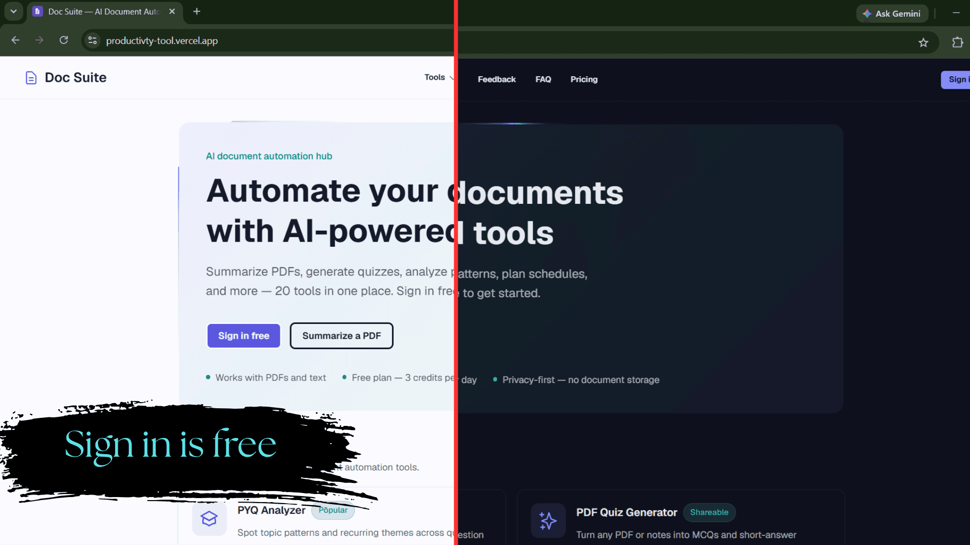 Doc Suite preview